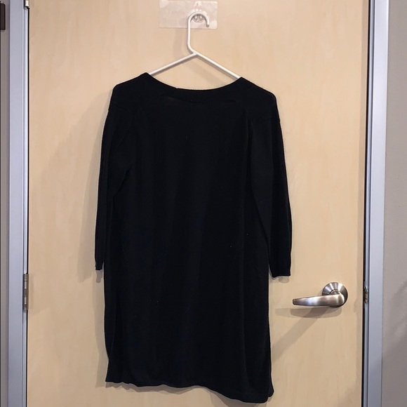 Talbots Petite 3/4 Sleeves Black Cardigan - Picture 2 of 3